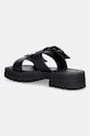 Boty Tommy Jeans pantofle dámské TJW BUCKLE STRAPS SANDAL EN0EN02966 černá