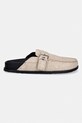 Tommy Jeans natikače za žene od brušene kože TJW COMFORT SUEDE MULE EN0EN03038 bež SS26