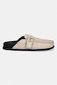 Tommy Jeans natikače za žene od brušene kože TJW COMFORT SUEDE MULE EN0EN03038 bež SS26
