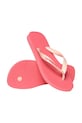 Havaianas klapki TOP LOGO POP UP różowy 4147522.7600