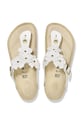 Birkenstock șlapi de piele Gizeh alb 1026735