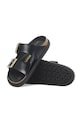 Birkenstock klapki skórzane Arizona czarny 1029364