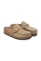Obuv Kožené šľapky Birkenstock Buckley 1030443 béžová