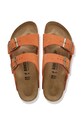Birkenstock klapki zamszowe Arizona pomarańczowy 1031174