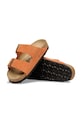 Birkenstock papuci din piele Arizona 1031174 portocaliu