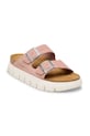 Semišové šľapky Birkenstock Arizona 1031254 ružová SS26