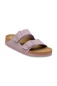 Birkenstock klapki nubukowe Arizona 1031427 fioletowy SS26