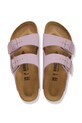Obuwie Birkenstock klapki nubukowe Arizona 1031427 fioletowy