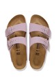Birkenstock klapki nubukowe Arizona 1031427 fioletowy