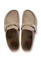 Birkenstock klapki skórzane Buckley beżowy 1031455