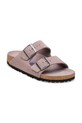 Birkenstock klapki zamszowe Arizona 1031596 fioletowy SS26