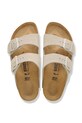 Birkenstock klapki zamszowe Arizona beżowy 1031645