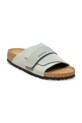 Birkenstock klapki zamszowe Kyoto 1031730 zielony SS26