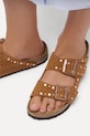 Birkenstock klapki zamszowe Arizona 1031731