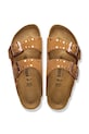 Birkenstock klapki zamszowe Arizona 1031731 brązowy