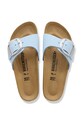 Kožené šľapky Birkenstock Madrid Big Buckle 1031837 modrá