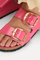Birkenstock klapki skórzane Arizona Big Buckle 1031856.N
