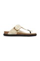 Birkenstock bőr flip-flop Gizeh nappa bőr bézs 1031861