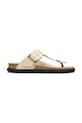 Birkenstock bőr flip-flop Gizeh nappa bőr bézs 1031861
