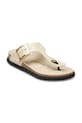 Birkenstock bőr flip-flop Gizeh 1031861 bézs SS26