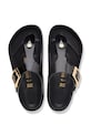 Birkenstock bőr flip-flop Gizeh 1031869.N fekete