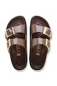 Birkenstock klapki skórzane Arizona 1031910 brązowy