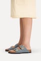 Birkenstock klapki damskie nubukowe Arizona 1032071