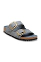 Birkenstock klapki damskie nubukowe Arizona 1032071 niebieski SS26