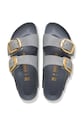 Birkenstock klapki damskie nubukowe Arizona 1032071 niebieski