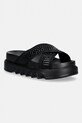 Melissa klapki MELISSA CROSS M LOVER PLATFORM AD 5-8 cm czarny M.37368.BN653