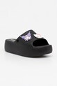 Παντόφλες Melissa MELISSA FREE PLATFORM SLIDE + HELLO 5-8 cm μαύρο M.37874.BS343
