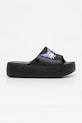 Παντόφλες Melissa MELISSA FREE PLATFORM SLIDE + HELLO M.37874.BS343 μαύρο SS26