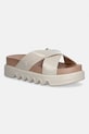 Melissa klapki MELISSA COZY CROSS PLATFORM AD syntetyczny beżowy M.38073.BU396