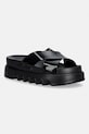 Melissa klapki MELISSA COZY CROSS PLATFORM AD 5-8 cm czarny M.38073.BU399