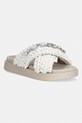 Inuikii klapki damskie Woven Stones biały 1004.003.0073.104