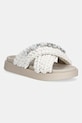 Inuikii klapki damskie Woven Stones biały 1004.003.0073.104