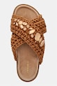 Inuikii klapki damskie Woven Stones brązowy 1004.003.0073.171