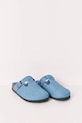 women'secret klapki z zakrytymi palcami damskie bawełniane MMS OPEN BIO DM 3223022 niebieski SS26