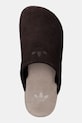 adidas Originals klapki damskie zamszowe Adimule brązowy JR2306