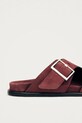 Замшевые шлепанцы Alohas Alba S101185.04 бордо