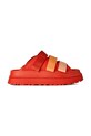Παντόφλες UGG W Goldenglow Slide συνθετικό κόκκινο 1167430.RDPP