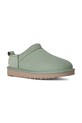 UGG kapcie zamszowe W Classic Micro 1173891.ART turkusowy SS26