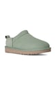 UGG kapcie zamszowe W Classic Micro 1173891.ART turkusowy SS26