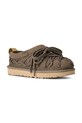 Kućne papuče od brušene kože UGG W Tasman Lace 1175190.DDRG smeđa SS26