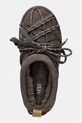 UGG kapcie zamszowe W Tasman Lace brązowy 1175190.DDRG
