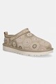 Велурени чехли UGG W Classic Micro Sun Stitch бежов 1178192.MDSD
