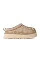 UGG suede slippers W Tazz Sun Stitch beige 1178193.MDSD
