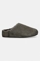 UGG kapcie nubukowe W Elea Embossed Slip-On 1178610.DNSS zielony SS26