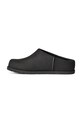 UGG klapki nubukowe W Otzo Clog czarny 1181130.BLK