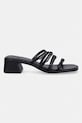 Camper pantofle dámské kožené Kora Sandal K201911.001 černá SS26